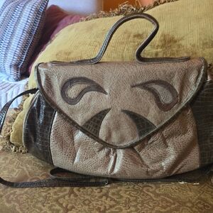 Stylish Brown Leather Women's Bag